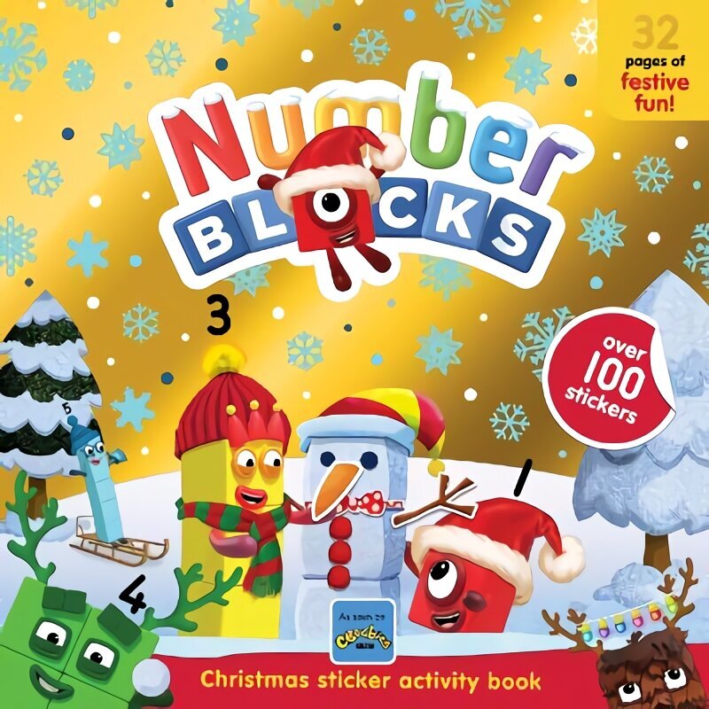 Numberblocks Christmas Sticker Activity Book цена и информация | Grāmatas mazuļiem | 220.lv
