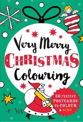 Very Merry Christmas Colouring: 50 Festive Postcards to Colour and Send цена и информация | Книги для самых маленьких | 220.lv