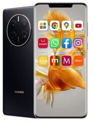 Huawei Mate 50 Pro 8/256GB Dual SIM 51097FTV Black Glass cena un informācija | Huawei Mobilie telefoni un aksesuāri | 220.lv