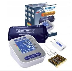 Digitālais asinsspiediena mērītājs ar barošanas bloku, iekļauts USB AC POWER ADAPTER!!! цена и информация | Тонометры | 220.lv