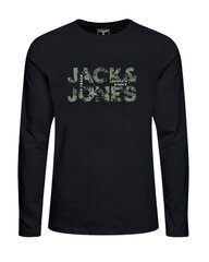 Jack & Jones zēna T-krekls ar garām piedurknēm cena un informācija | Zēnu krekli | 220.lv