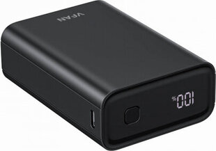 Vipfan Powerbank F09 20000mAh, 22,5W, PD (melns) цена и информация | Зарядные устройства Power bank | 220.lv