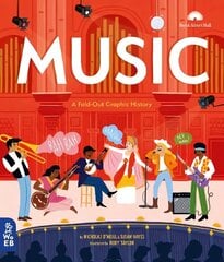 Music: A Fold-Out Graphic History цена и информация | Книги для подростков  | 220.lv