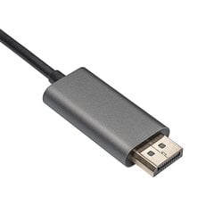 Akyga cable AK-AV-16 cable USB type C - DisplayPort 1.8 м цена и информация | Кабели для телефонов | 220.lv