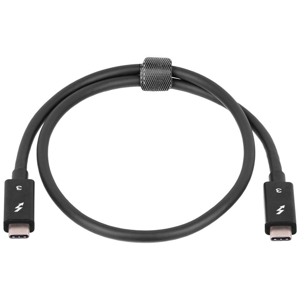 Akyga cable USB AK-USB-33 USB type C Thunderbolt 3 (m) / USB type C Thunderbolt 3 (m) ver. 3.1 0.5m cena un informācija | Savienotājkabeļi | 220.lv