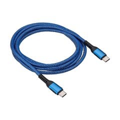 Akyga cable USB AK-USB-38 USB type C (m) / USB type C (m) ver. 2.0 100W 1.8m cena un informācija | Savienotājkabeļi | 220.lv