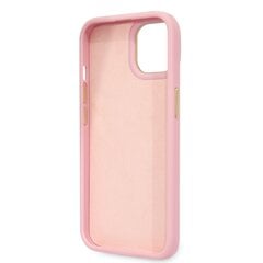 Guess PU Croco with Metal Camera Outline Case for iPhone 14 Plus Pink cena un informācija | Telefonu vāciņi, maciņi | 220.lv