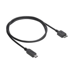 Akyga cable USB AK-USB-44 micro USB B (m) / USB type C (m) ver. 3.1 1.0m cena un informācija | Savienotājkabeļi | 220.lv