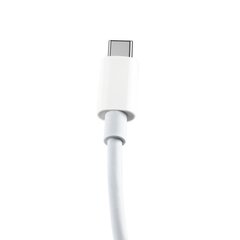 Maxlife cable MXUC-05 USB-C - USB-C 2,0 м 60 Вт white цена и информация | Кабели для телефонов | 220.lv