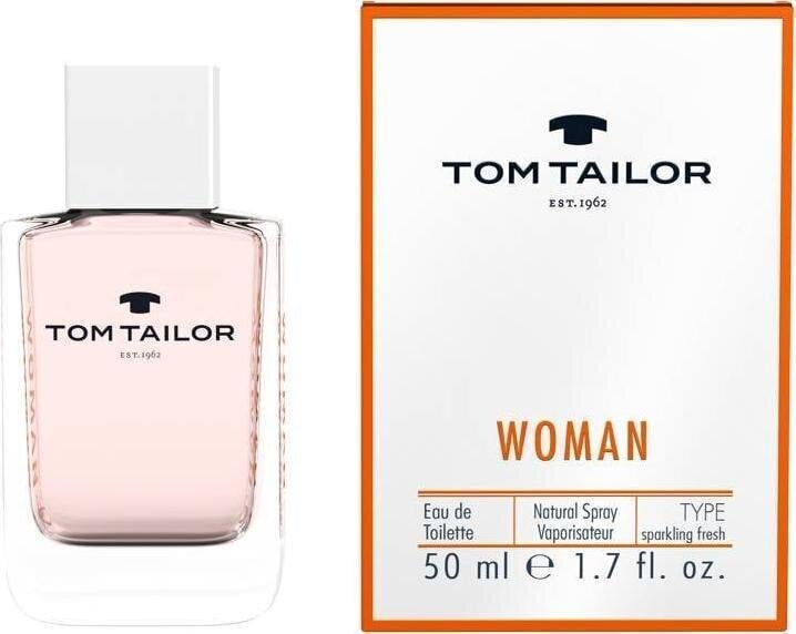 Tualetes ūdens Tom Tailor Woman EDT sievietēm 50 ml cena un informācija | Sieviešu smaržas | 220.lv