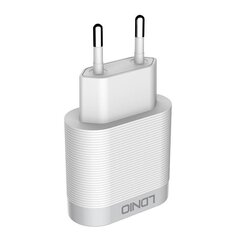 Зарядное устройство для телефона LDNIO A303Q, USB-C, QC 3.0, 18 Вт (white) цена и информация | Зарядные устройства для телефонов | 220.lv