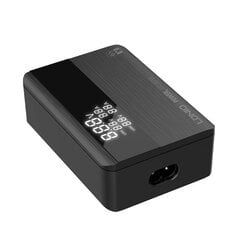 Зарядное устройство для телефона LDNIO A4808Q, 2x USB + 2x USB-C, 65 Вт (black) цена и информация | Зарядные устройства для телефонов | 220.lv