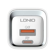 Зарядное устройство для телефона LDNIO A2318C, USB + USB-C, PD + QC 3.0, 20 Вт (white) цена и информация | Зарядные устройства для телефонов | 220.lv