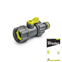 LIME LINE Krāna adapteris 3/4" ar vārstu цена и информация | Оборудование для полива | 220.lv