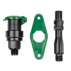 Водяная розетка для полива 3/4" male + plug 3/4" male цена и информация | Запчасти для садовой техники | 220.lv