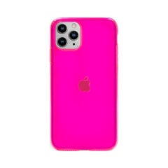 Neona silikona apvalks priekš iPhone 7/8/SE 2020 (4,7″) – Rozā cena un informācija | Telefonu vāciņi, maciņi | 220.lv