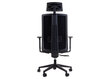 Biroja krēsls Stema ZN-807, melns cena un informācija | Biroja krēsli | 220.lv
