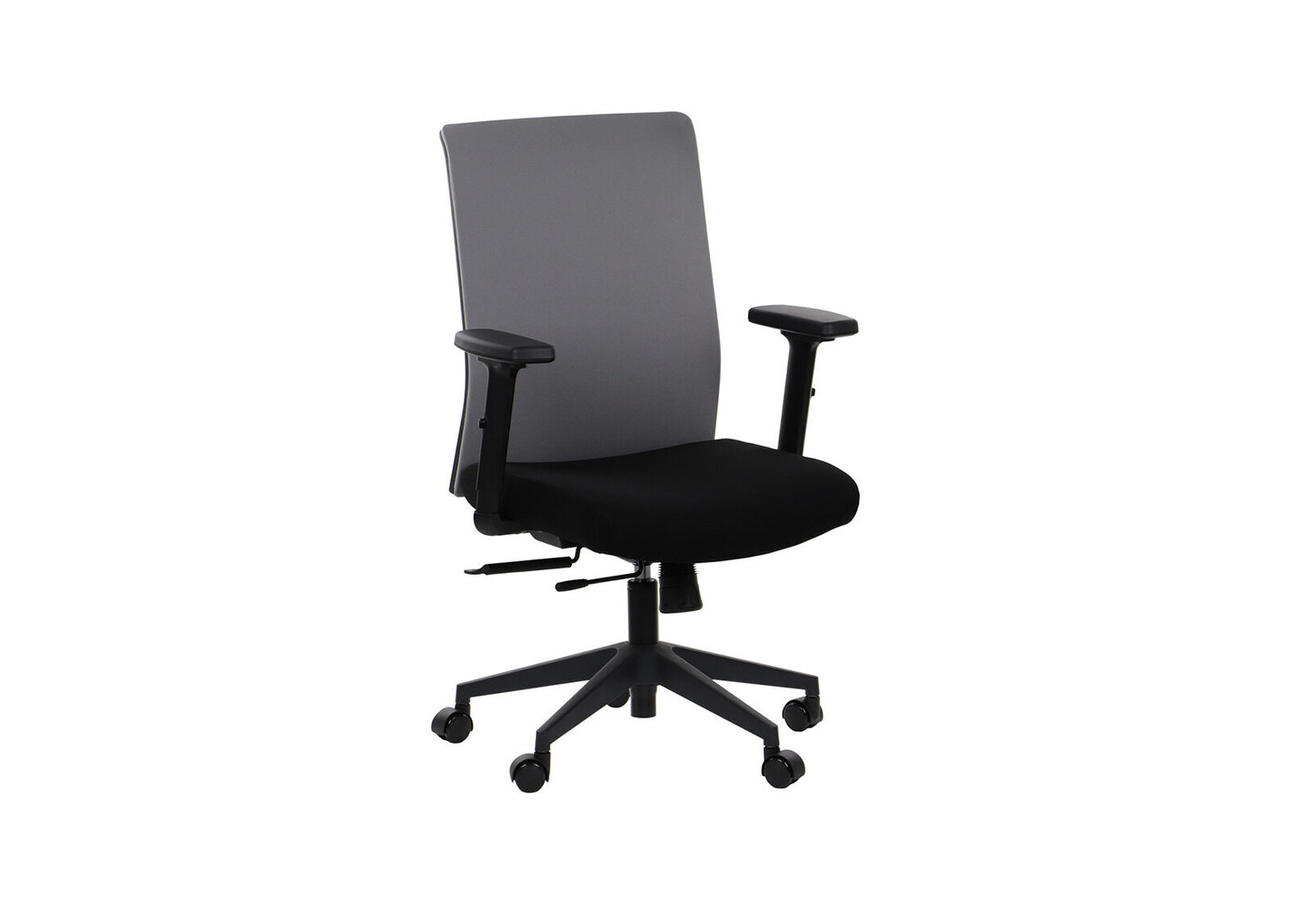 Biroja krēsls Stema Riverton F/L, melns/pelēks cena un informācija | Biroja krēsli | 220.lv