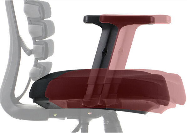 Biroja krēsls A2A Loop, melns cena un informācija | Biroja krēsli | 220.lv
