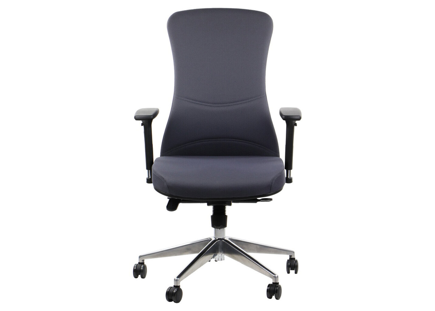 Biroja krēsls Stema Kenton, alumīnija krāsā/pelēks cena un informācija | Biroja krēsli | 220.lv