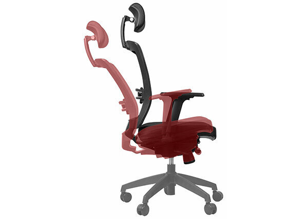 Biroja krēsls A2A GN-301, melns cena un informācija | Biroja krēsli | 220.lv