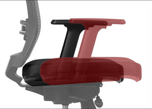 Biroja krēsls A2A GN-301, alumīnija/pelēkas krāsas цена и информация | Офисные кресла | 220.lv