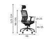 Biroja krēsls A2A GN-301, alumīnija/pelēkas krāsas цена и информация | Biroja krēsli | 220.lv