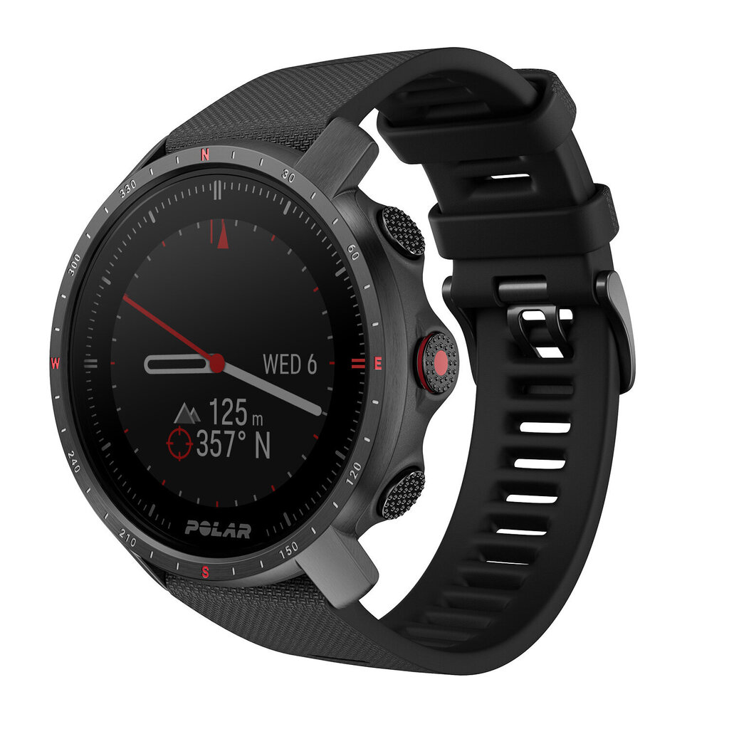Polar Grit X Pro Black цена и информация | Viedpulksteņi (smartwatch) | 220.lv