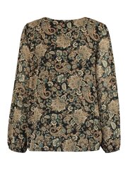 Женская блузка Hailys RHEA PL*5768, черный/бежевый 4067218077336 цена и информация | Женские блузки, рубашки | 220.lv