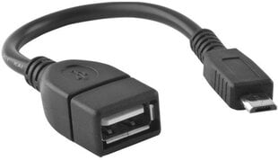 Адаптер Forever Micro USB OTG Host с Micro USB Male на USB Type A (EU Blister) цена и информация | Forever Компьютерная техника | 220.lv