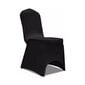 Elastīgs krēsla pārvalks Tonro Restly, 46x56x86, melns cena un informācija | Mēbeļu pārvalki | 220.lv
