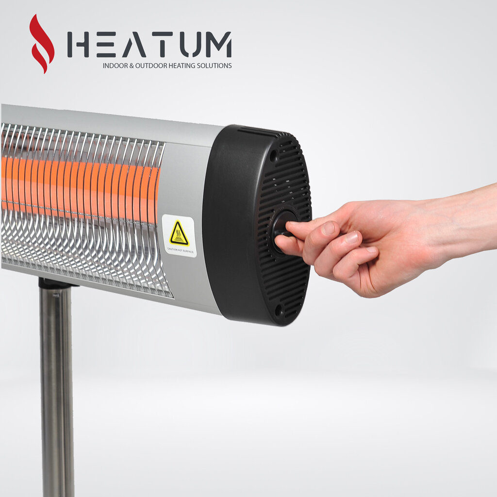 Infrasarkano staru sildītājs Heatum H2000 OPTIM цена и информация | Sildītāji | 220.lv