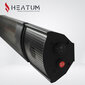 Infrasarkano staru sildītājs Heatum H2000R URBAN Black цена и информация | Sildītāji | 220.lv