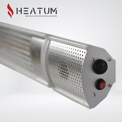 Infrasarkano staru sildītājs Heatum H2000R URBAN SILVER цена и информация | Грелки | 220.lv