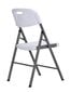 Saliekamais krēsls Torno Premium, balts cena un informācija | Dārza krēsli | 220.lv