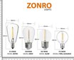 Āra apgaismojuma vītne Tonro Glow, balta цена и информация | Ziemassvētku lampiņas, LED virtenes | 220.lv