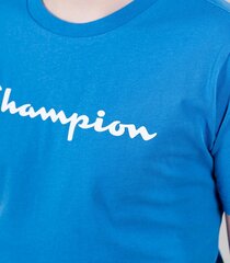 Champion детская футболка 305908*BS007, ультрамарин 8054112160758 цена и информация | Рубашки для мальчиков | 220.lv