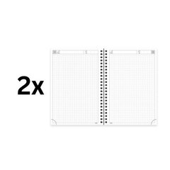 Kalendārs - bloknots, ieliktnis TIMER Spirex, A5, 165 x 215 mm, iepakojumā 2 gab. cena un informācija | Kalendāri, piezīmju grāmatas | 220.lv
