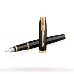 Tintes pildspalva - Parker IM Black Lacquer GT Medium cena un informācija | Rakstāmpiederumi | 220.lv