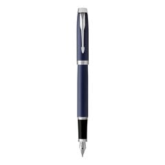 Перьевая ручка Parker IM Matte Blue CT Fine цена и информация | Письменные принадлежности | 220.lv