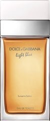 Tualetes ūdens sievietēm, Dolce & Gabbana Light Blue Sunset in Salina EDT, 50 ml cena un informācija | Sieviešu smaržas | 220.lv