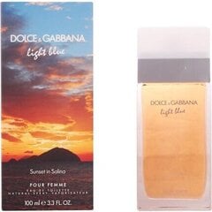 Dolce & Gabbana Light Blue Sunset in Salina EDT для женщин 100 мл цена и информация | Женские духи | 220.lv