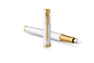 Tintes pildspalva - PARKER IM Premium Pearl Medium GT cena un informācija | Rakstāmpiederumi | 220.lv