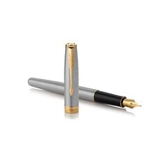 Tintes pildspalva - Parker Sonnet Stainless Steel GT Fine цена и информация | Письменные принадлежности | 220.lv