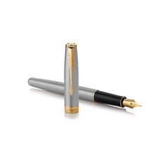 Tintes pildspalva - Parker Sonnet Stainless Steel GT Medium cena un informācija | Rakstāmpiederumi | 220.lv