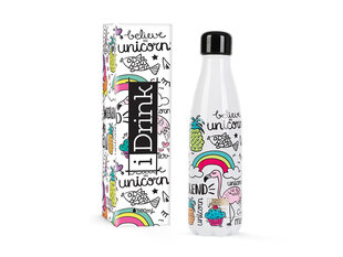 Termopudele Itotal Unicorn, 500 ml cena un informācija | Ūdens pudeles | 220.lv