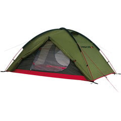Tūristu telts High Peak Woodpecker 3, zaļa cena un informācija | Teltis | 220.lv