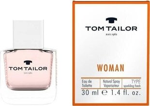 Tualetes ūdens Tom Tailor Woman EDT sievietēm 30 ml cena un informācija | Sieviešu smaržas | 220.lv