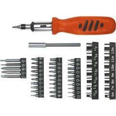 Отвертка с набором сменных насадок Top Tools 52 предмета 39D357 цена и информация | Механические инструменты | 220.lv