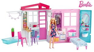 Lelles Barbie mājiņa ar lelli цена и информация | Игрушки для девочек | 220.lv